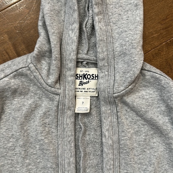 Kids mid-weight cardigan. Size 7. GUC. - Picture 3 of 4